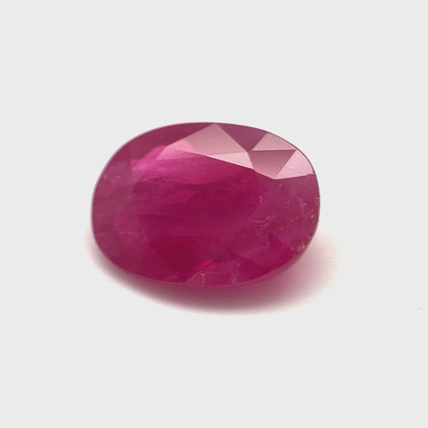 Ruby 3.10ct Oval