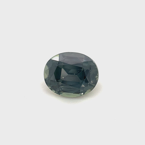 Teal Sapphire 1.56ct Oval