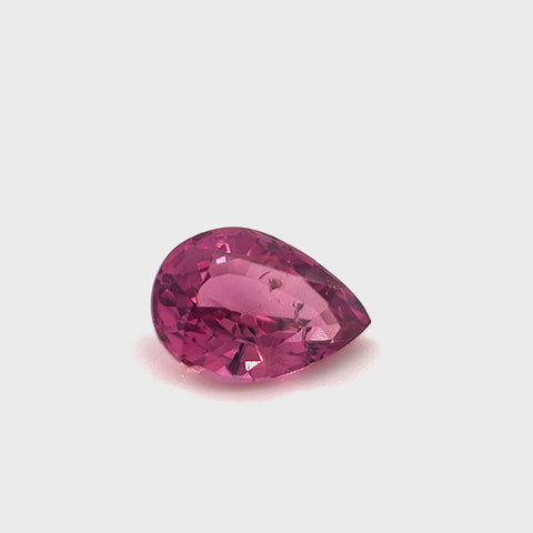 Pink Sapphire 1.03ct Pear