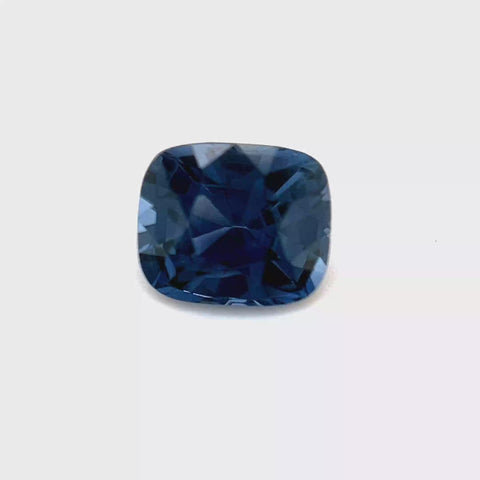 Blue Grey Spinel 1.11ct Cushion