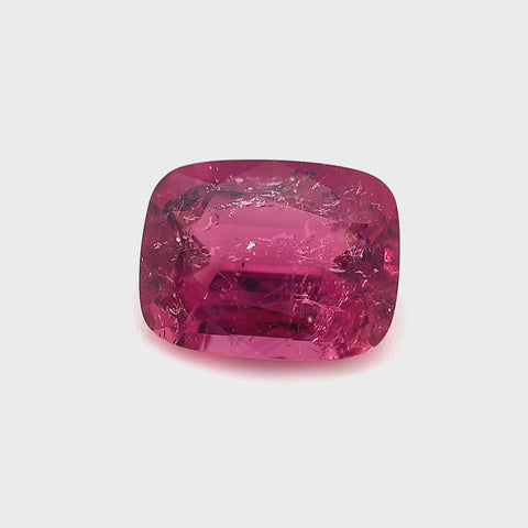 Pink Tourmaline 3.53ct Cushion