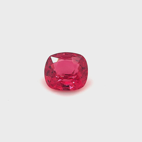 Red Spinel 1.21ct Cushion