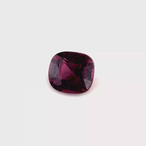 Deep Pink Spinel 1.03ct Cushion