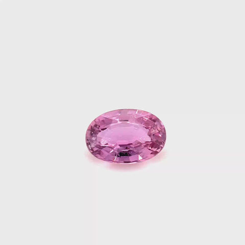 Purple/Pink Oval Sapphire 0.58ct