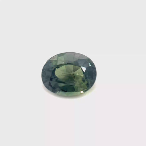 Green Sapphire 2.08ct Oval