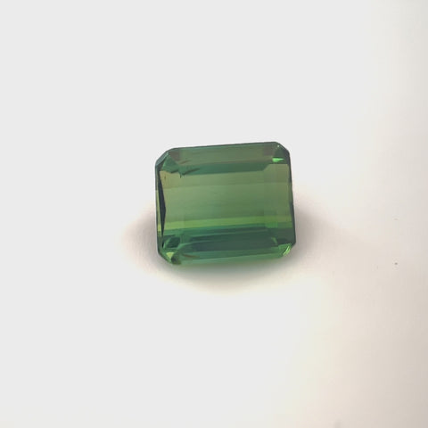 Green Tourmaline 1.00ct Octagonal