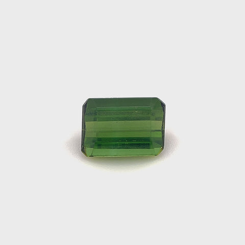 Green Tourmaline 0.82ct Octagonal