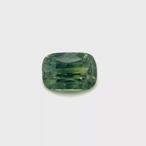 Green Sapphire 2.07ct Cushion