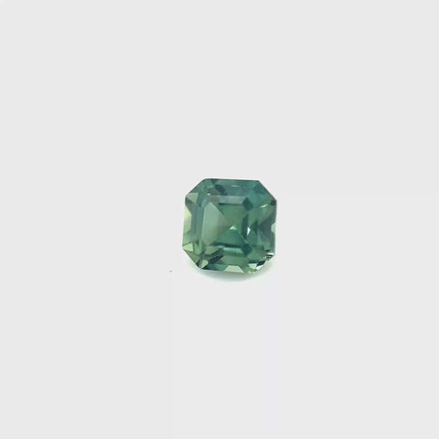 Dego Green Sapphire 1.14ct Octagonal