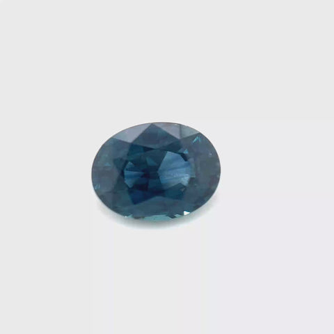 Teal Sapphire 1.55ct Oval